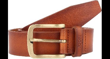 JOOP! Leren Riem Jeans Belt 4,0 CM W105 Sandalwood-Messing Bruine