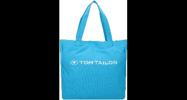 TOM TAILOR Schoudertas Marcy Zip Shopper Türkis Turquoise