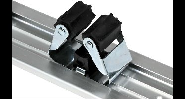 Benson Gereedschapshouder - 4 houders - railsysteem - 48,5 cm - voor huis en garage