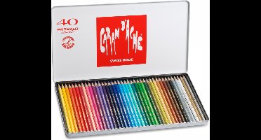 Kleurpotlood Caran D'ache Prismalo 40 stuks