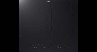ETNA KIF5462ZT - Inbouw Inductiekookplaat (59 cm) - Dubbele flexzones - 10 kookstanden - 2-fase aansluiting - Timer - Boostfunctie