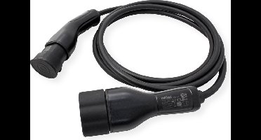 ROLINE Auto oplaadkabel Type2, 3-fase, 480VAC (3P+N+E), 32 A, 22 kW, 7,5 m