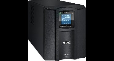 APC Smart-UPS SMC2000I Noodstroomvoeding - 6x C13, 1x C19, USB, 2000VA