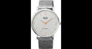 Mooi stijlvol Q&Q horloge met Milanese band QB40J214