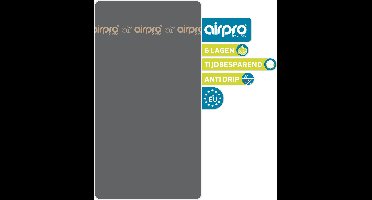 AIRPRO By Widex 6 laagse strijkdeken XL - 135 x 65 - Strijkmat - Strijkdeken voor op tafel - Tafelstrijkplank