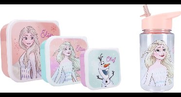 Frozen Drinkfles & 3-1 in Snackbox