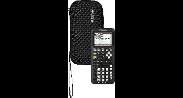 Texas Instruments TI-84 Plus CE-T Python + Esselte Case zwart - Grafische rekenmachine