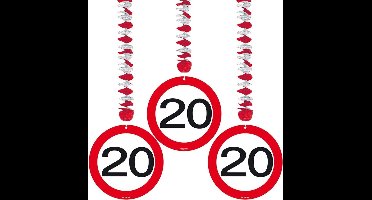 6 x Rotorspiralen 20 jaar verkeersborden