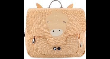 Trixie Boekentas - Mrs. Giraffe - Schooltas voor kleuter - Schooltas Waterafstotend - Voor Jongens en Meisjes - Roze