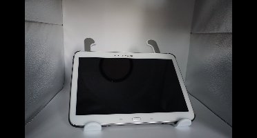 Universele reislaptopstandaard - Laptop/Tablet standaard, draagbaar, optioneel, in hoogte verstelbaar - 26 cm - reis/camping/onderweg model van metaal - Licht Metalen Grijze Aluminium Inklapbare Laptop standaard - Muziekland - Verjaardagscadeautje