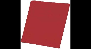 100 vellen rood A4 hobby papier