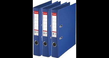 Esselte Ringband mappen/ordners - 10x - blauw - A4 - opbergen - kantoorartikelen