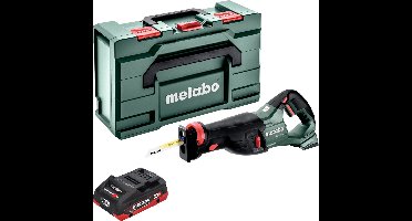 Metabo SSEP 18 LT accu-reciprozaag 18 V 32 mm + 1x LiHD-accu 4,0 Ah + Metabox - zonder oplader
