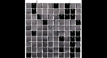 Backdrop Paneel – Zwarte Vierkantjes