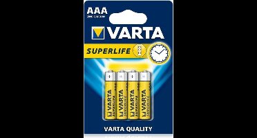 Varta AAA Superlife - Batterijen - 12 Pakjes