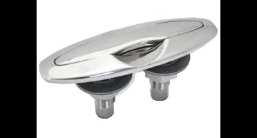 Talamex verzonken RVS Cleat 204mm x 50mm