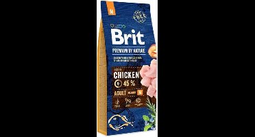 Brit Premium Adult Medium Hond 15kg