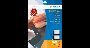 Herma fotophan 13x18 cm zwart