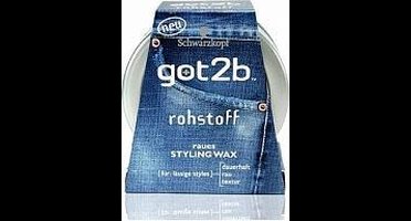 Schwarzkopf Got2B Styling Wax - Rohstoff 75 ml