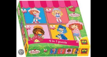 Ses Puzzel Aardbei  4 In 1