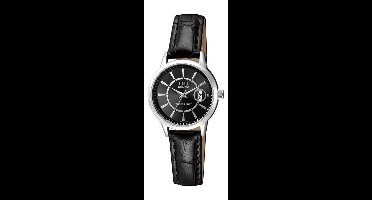 Q&Q Dames horloge -zwart met datum -A457J302Y
