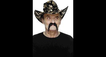 Luxe Zwarte Evil Bad Guy Snor - Carnaval - Carnaval kostuum - Carnaval accessoires