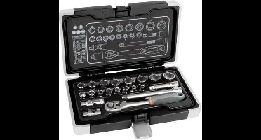 3/8" Dopsleutelset - 21 St.