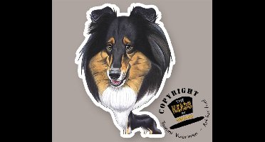 Magneet Hond Schotse Collie
