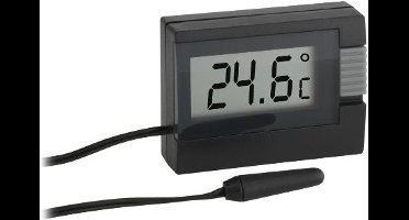 TFA Cable black thermometer