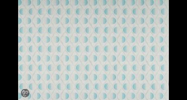 Dutch Wallcoverings Dessin - Beige/turquoise