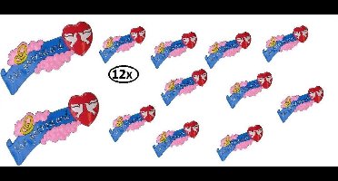 12x Wanddeco pas getrouwd 58x27cm