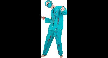 Vegaoo - Halloween Zombiechirurgenkostuum voor mannen