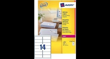 Avery L7163-500 adreslabels