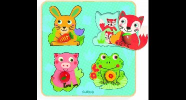 Djeco Croc-carrot - 4 stukjes
