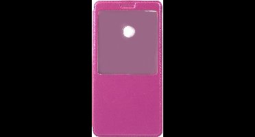 Shop4 - Geschikt voor Xiaomi Mi Max 2 Hoesje - Window View Case Lychee Roze