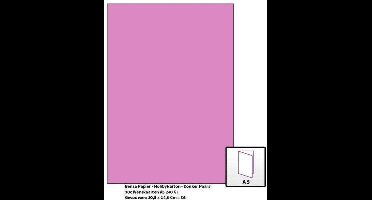 Benza Papier - Gekleurd Printpapier Hobbykarton 240 Gr. (Gram) A5 - Donkerpaars - 30 Stuks (Wenskaarten)