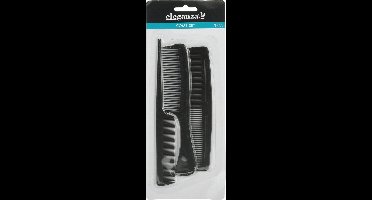 Kammenset - Zwart 3 stuks