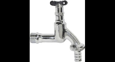 Tapkraan Chroom 1/2" - Met sleutel