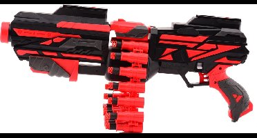 Johntoy Serve & Protect Shooter 50 Cm Rood/zwart