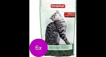 Beaphar Catnip-Bits Vitamin - Kattensnack - 6 x 35 g