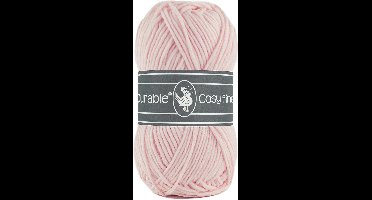 Durable Cosy Fine - acryl en katoen garen - light pink, licht roze 203 - 5 bollen