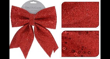 Home & Styling Nampook Kerststrikken 10 stuks - 29cm - Rood