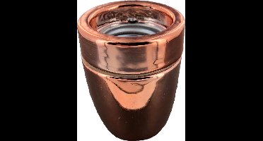 Lamphouder E27 Porselein - Rosé / Koper