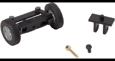 Faller - Vooras, compleet gemonteerd voor TT-bus (met wielen) - modelbouwsets, hobbybouwspeelgoed voor kinderen, modelverf en accessoires