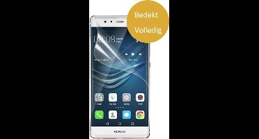 Screenprotector geschikt voor Huawei P9 - Glas PET Folie Screenprotector Transparant 0.2mm 9H (Full Screen Protector)