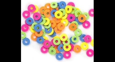 Katsuki Neon Summer - Kralen Mix - 100 stuks