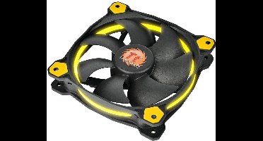 Thermaltake behuizing-ventilator 140mm Riing 14 LED Yellow