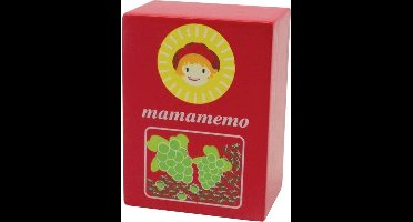 Mama Memo Doosje Rozijnen - Rood houten speelgoed voor 3 tot 8 jaar