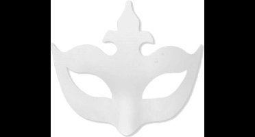 Masker Colombina punta papier mache 1 stuks