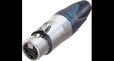 Neutrik - Neutrik - Xlr Kabeldeel, 3-Polig Vrouwelijk, Storingvrij (NC3FXX-EMC)